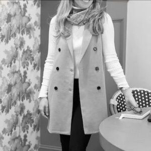 J.McLaughlin Nova Vest sz S - BLACK